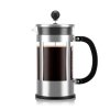 Bodum zaparzacz tłokowy french press Kenya 1L Chrome